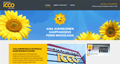 Desktop Screenshot of icco.fi